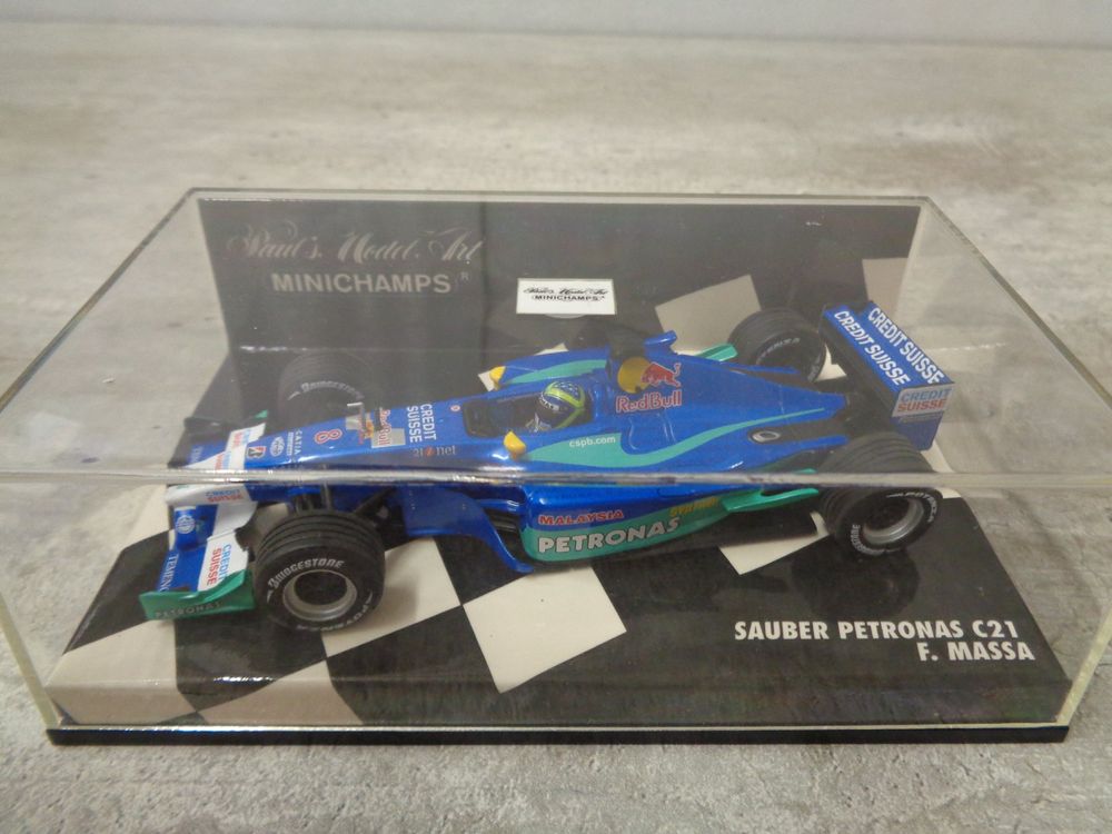 Minichamps Sauber Petronas C21 F. Massa, Sammlerstück! (Neu (gemäss