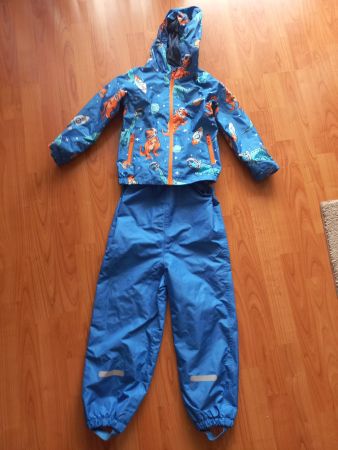 Jungs Regenkleider Set 2-teilig 110/116