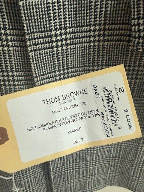 Cappotti: THOM BROWNE - WOLLMANTEL - NEU – Nuovo (secondo la descrizione) da Chavannes des Bois venduto da urs1290 3