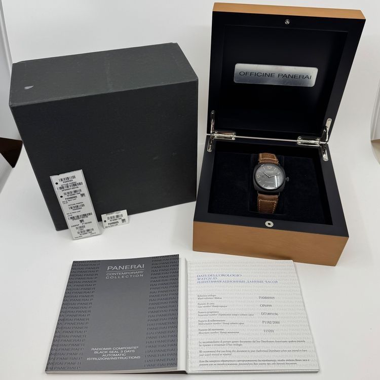 Panerai Orologi: PANERAI - RADIOMIR 3 DAYS COMPOSITE REF. PAM00505 – Usato da Stetten AG venduto da GranTorino
