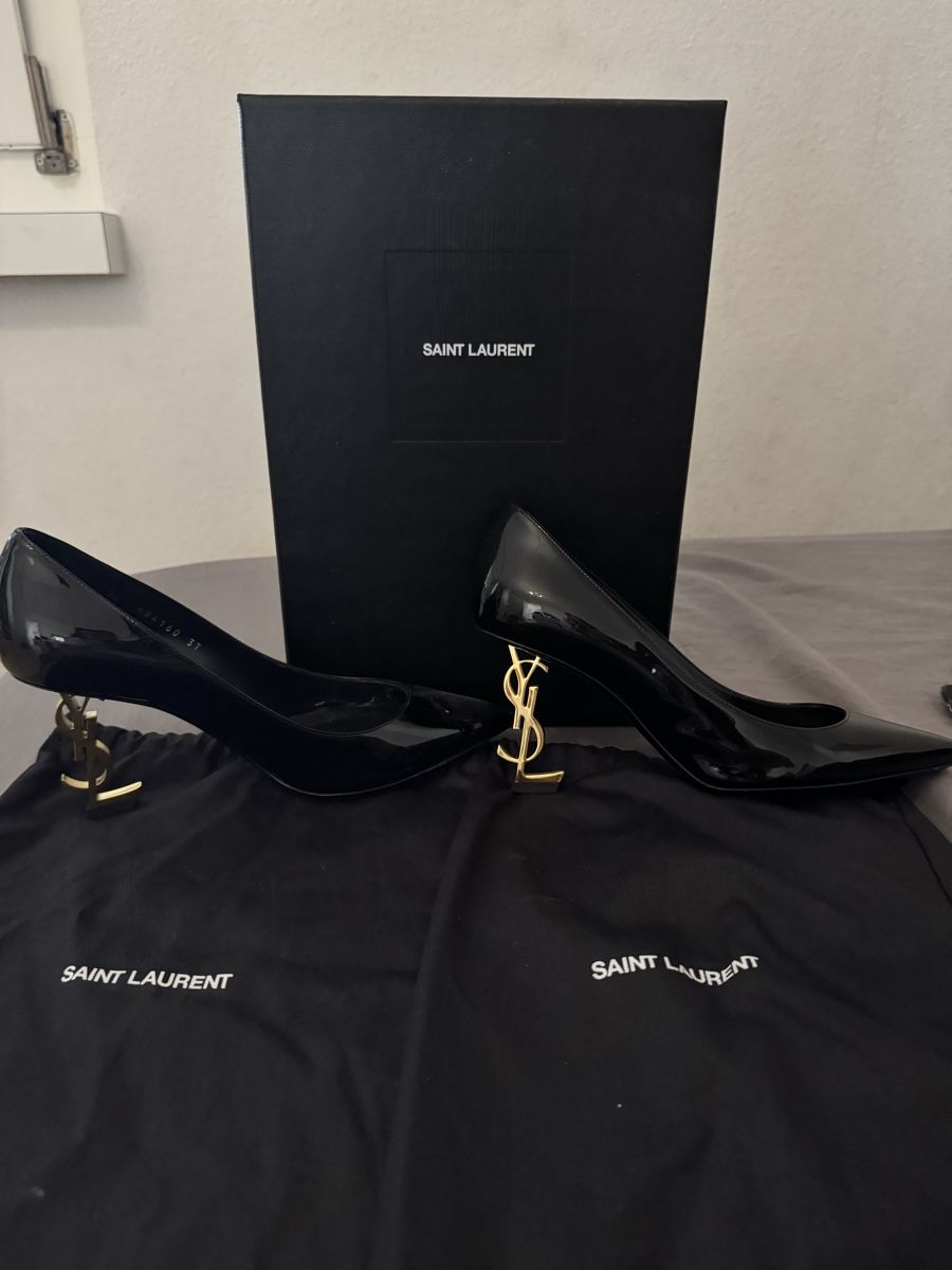 Saint Laurent Scarpe da donna: Opyum Saint Pumps Black – Usato da Zürich venduto da alinagolzary