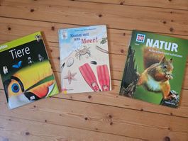 3 tolle Kinder Sachbücher Natur, Meer, Umweltschutz