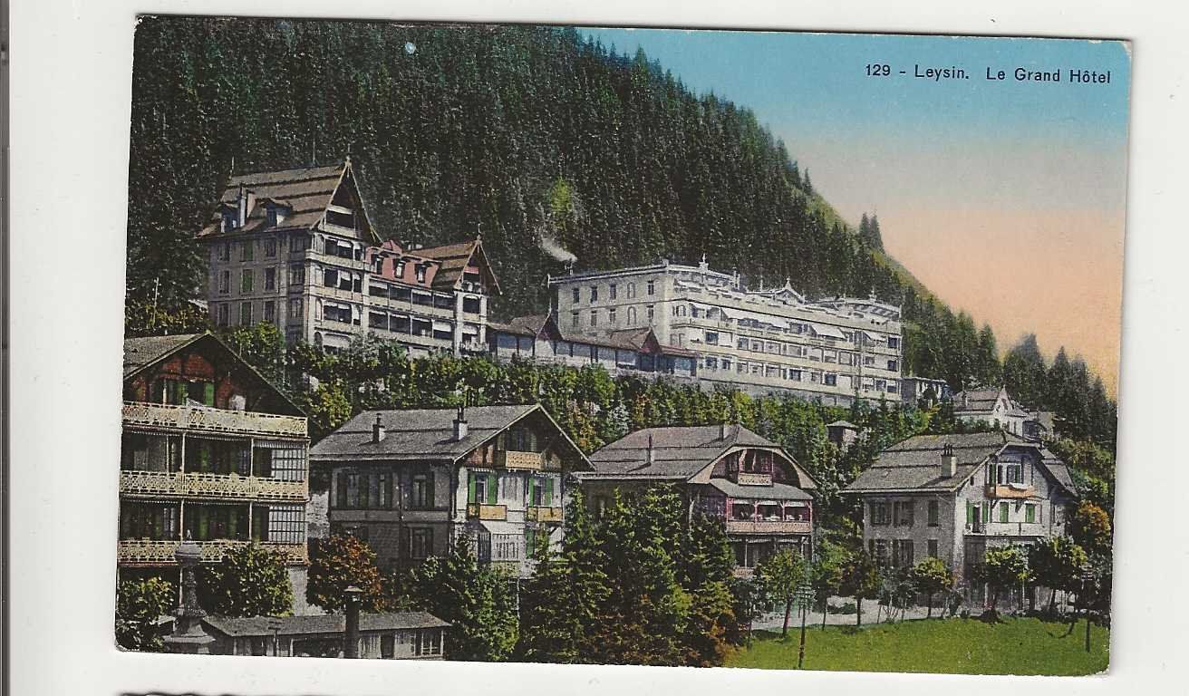 Cartoline postali: Leysin, ca 1910 – Usato da Spiez venduto da Niesen20