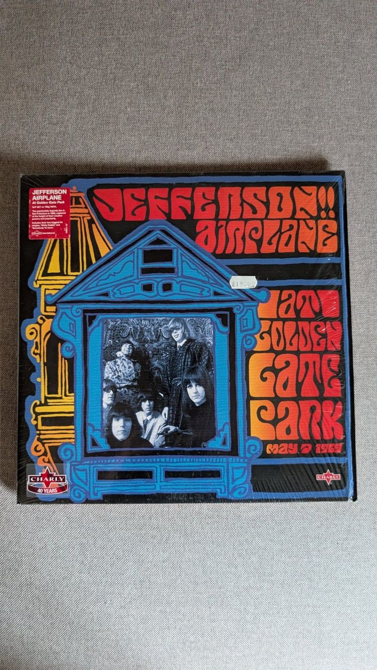 Dischi in vinile: Jefferson Airplane - At Golden Gate Park LP – Usato da Steinen venduto da beatstick