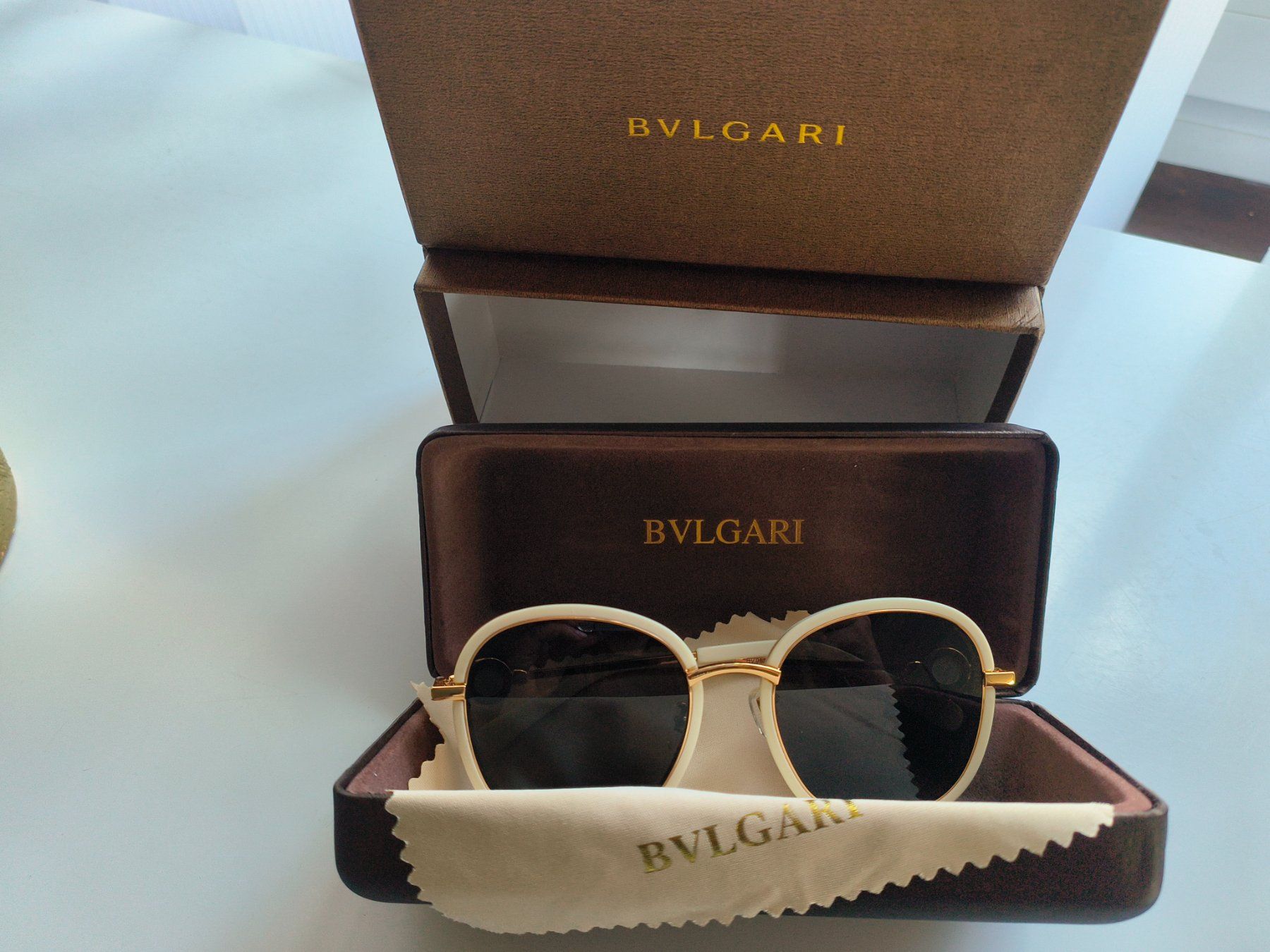 Bulgari Occhiali & Lenti: Bvlgari Sonnenbrille – Usato da Beringen venduto da Holly.80