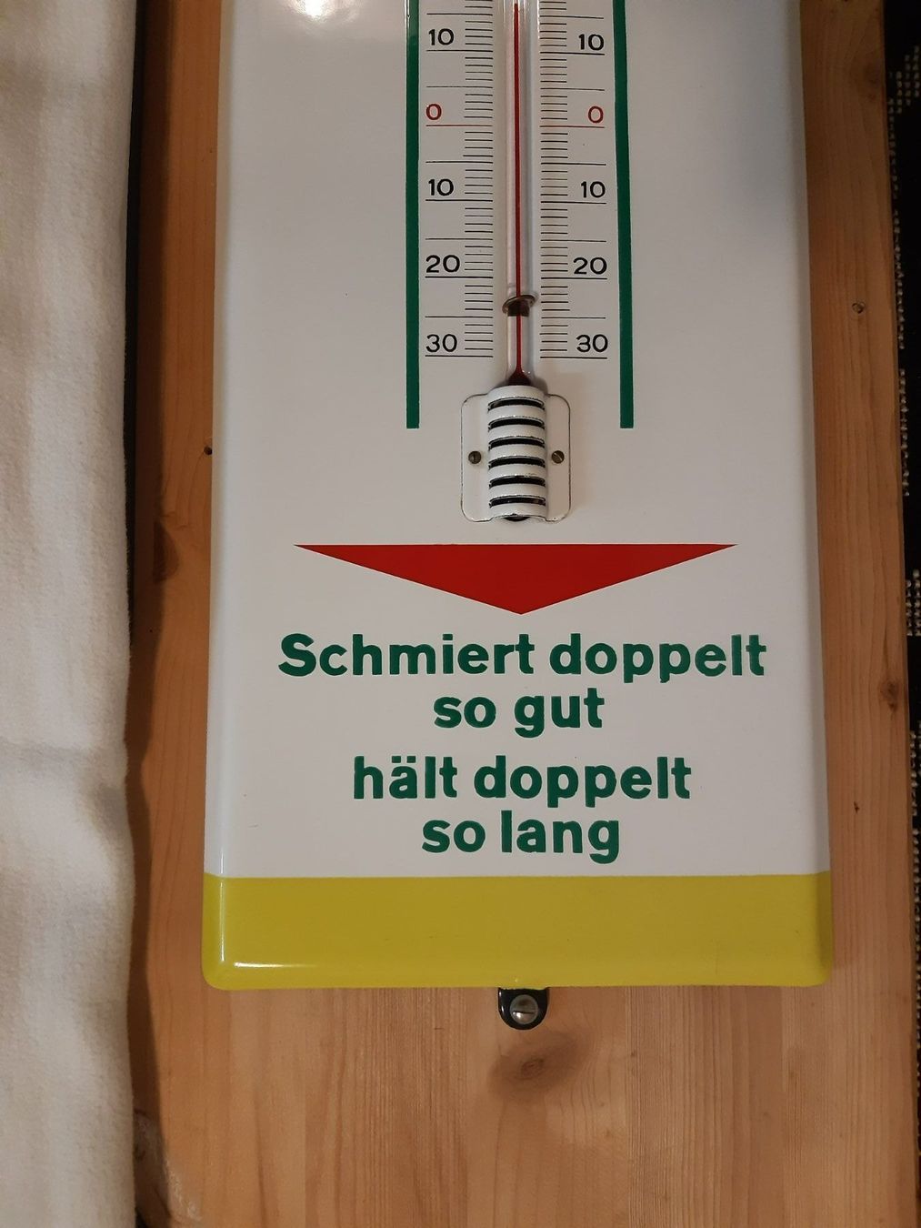Altro per la casa: Emailschild Thermometer – Usato da Biberist venduto da Mgbgt0 2