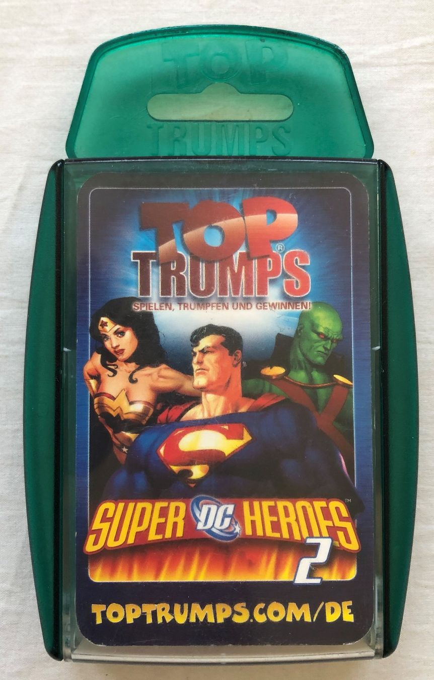 Giochi: TOP TRUMPS - Quartett - DC SUPER HEROES 2 – Usato da Schaffhausen venduto da durruti