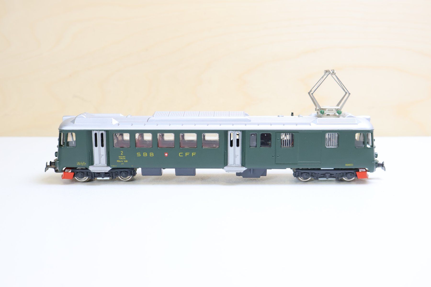 Hag Modellini di ferrovie: HAG SBB Triebwagen RBe 4/4 E-Lok - Digital H0 – Difettoso da Winterthur venduto da Monstera 6