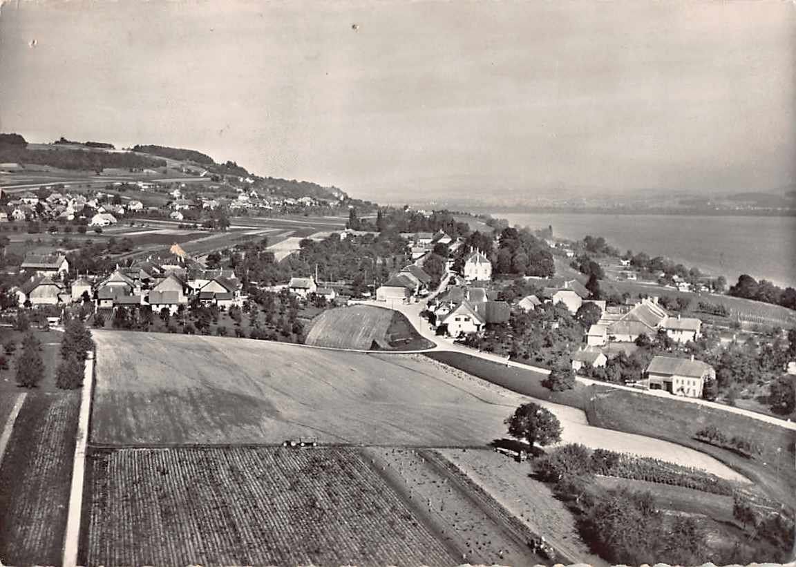 Ansichtskarten: Souvenir de  MUR 1961 VUE AERIENNE – Gebraucht aus Winterthur von SchatzchischtliWinti