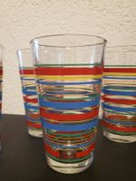 Verre à rayures couleurs vives Libbey USA