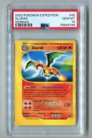 PSA 10 Glurak Expedition 40/165 Pokémon Deutsch