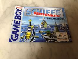 ANLEITUNG FÜR SCHIFFE VERSENKEN GAME BOY