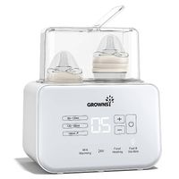 Grownsy Doppel Flaschenwärmer Baby, 9-in-1