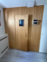 Sauna auf Holz