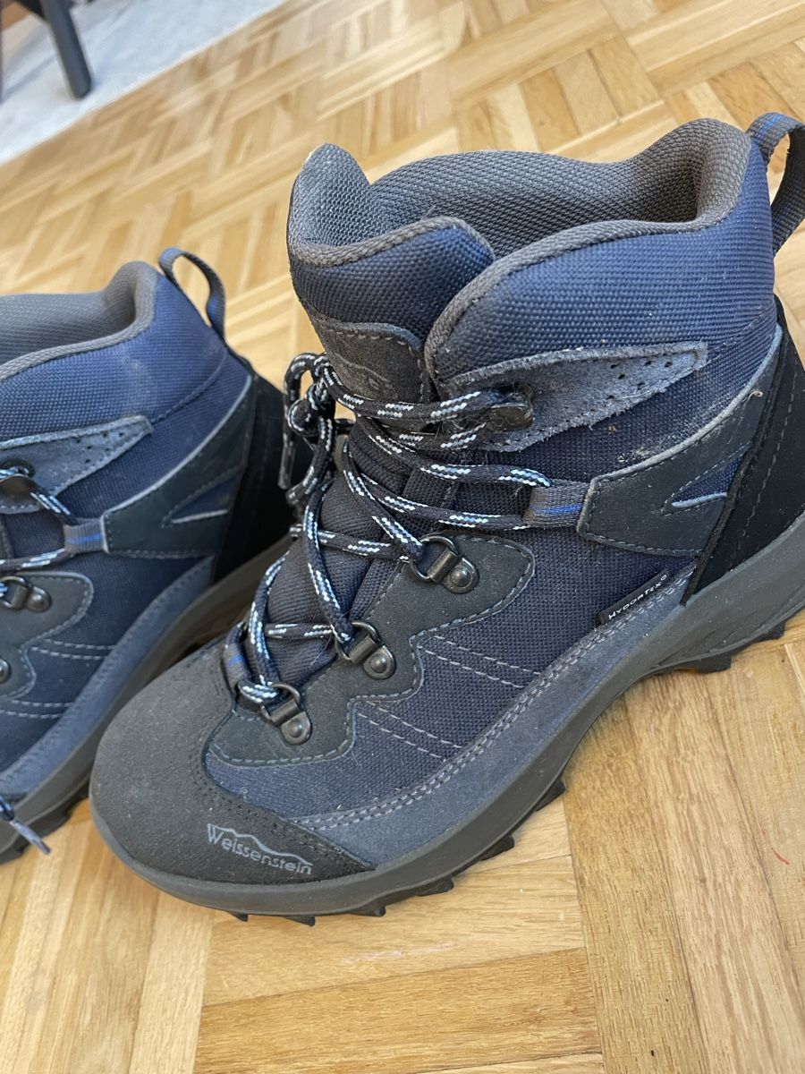 Herrenschuhe: Wanderschuhe Weissenstein blau Grösse 37  – Neu (gemäss Beschreibung) aus Dietikon von Apel 1