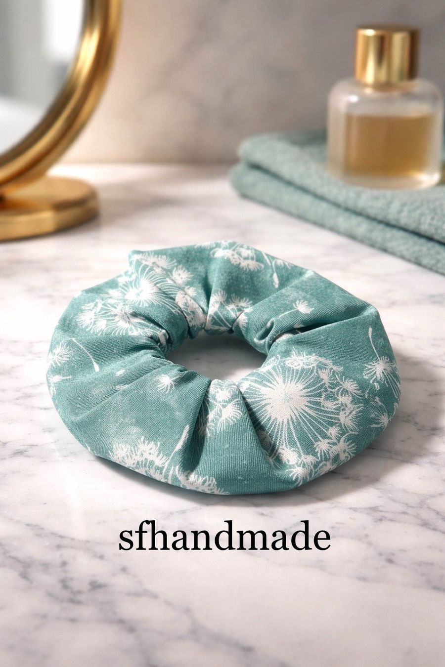 Accessori per capelli: Schönes Pusteblumen Scrunchie - sfhandmade – Nuovo (secondo la descrizione) da Baar venduto da sfhandmade