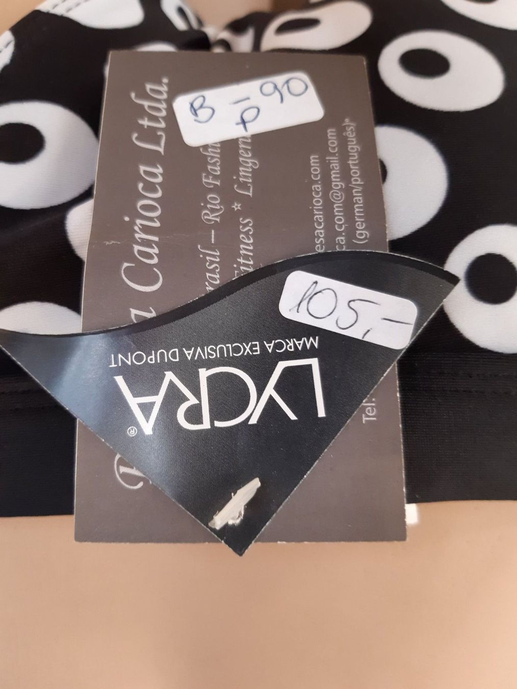 Badekleider & Bikinis: schwarzweisses Bikini -Lycra-s – Neu und originalverpackt aus Ibach von fantasyfashion 3
