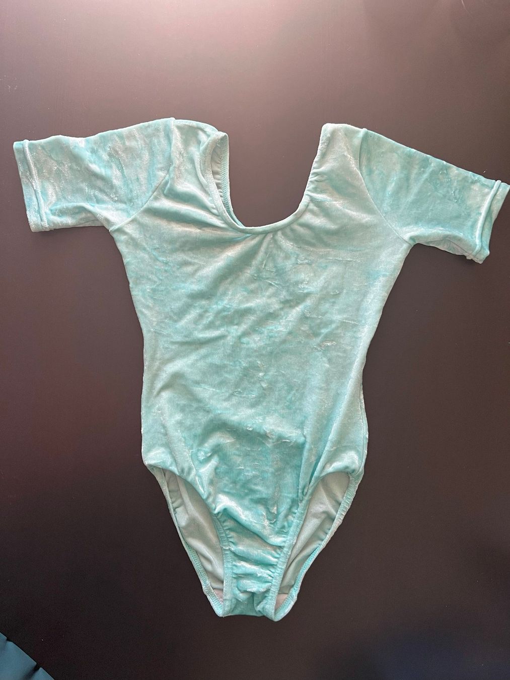 Scarpe, pantaloni & magliette da ginnastica: Velours Turndress türkis mit Röcklein – Usato da Wettingen venduto da Muda33 1