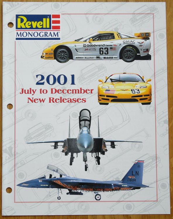 Revell Monogram 2001 July to December New Releases Katalog (Gebraucht ...