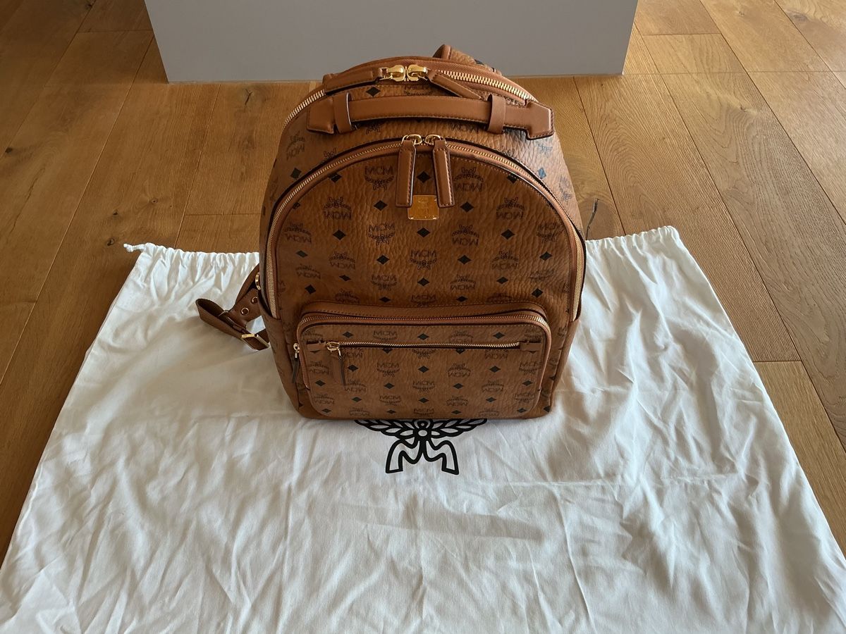 Mcm Sacs à dos: MCM Rucksack Farbe Cognac – Neuf (Voir description) à Konolfingen par KasparB65 1