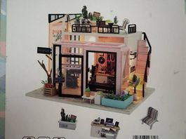 Miniatur-Haus zum Basteln - Musik Shop