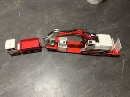 SIKU 1:50 MAN Lkw mit Anhänger und Bagger ab 29.-