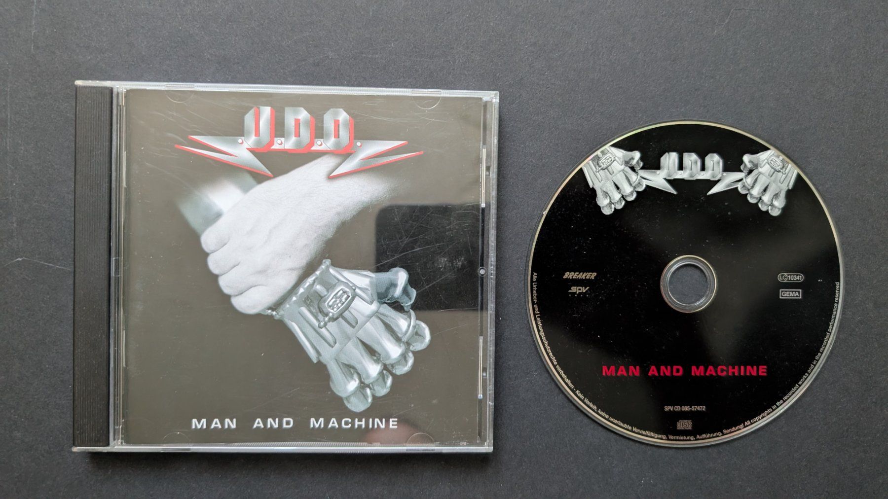 CDs: U.D.O. | Man and Machine | CD – D'occasion à Bottmingen par dan_c5wb