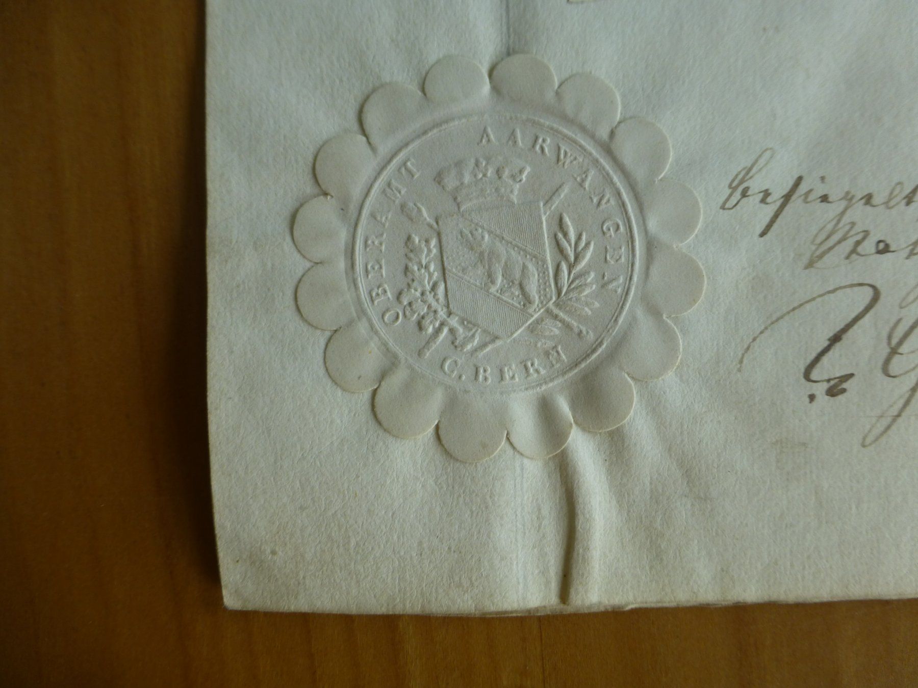 Documenti: Langenthal/ Schoren, 2. März 1869 – Usato da Bettlach venduto da 1saurer 5