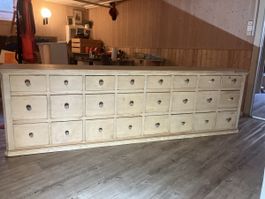 Antiker Apothekenschrank (Schubladenstock)