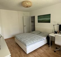 RUF Bett weiss Lederoptik