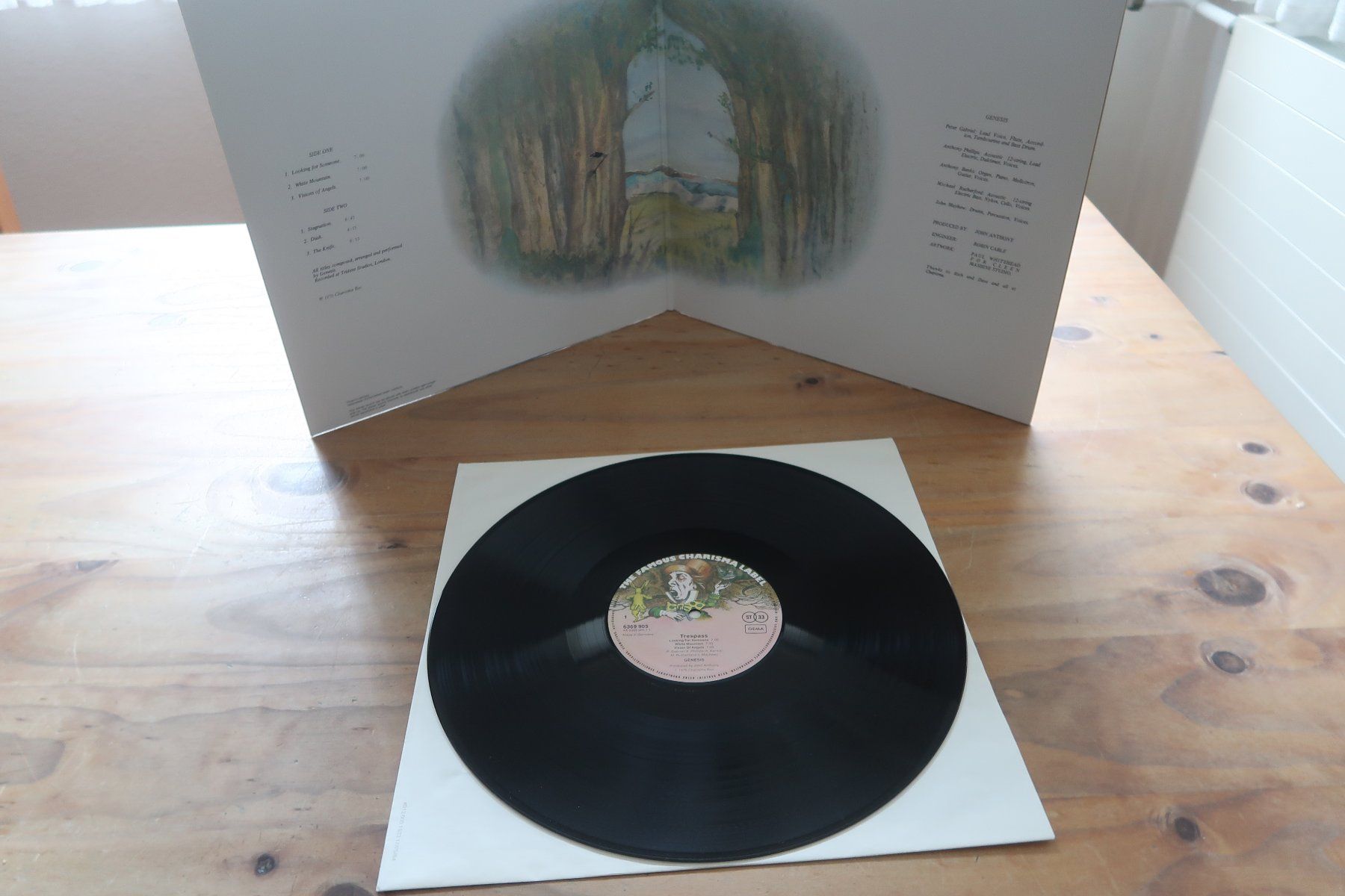 Dischi in vinile: GENESIS - TRESPASS - VINYL LP – Usato da Basel venduto da Patiscat 4