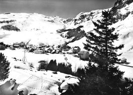 AK: Bivio am Julierpass, Winterzauber