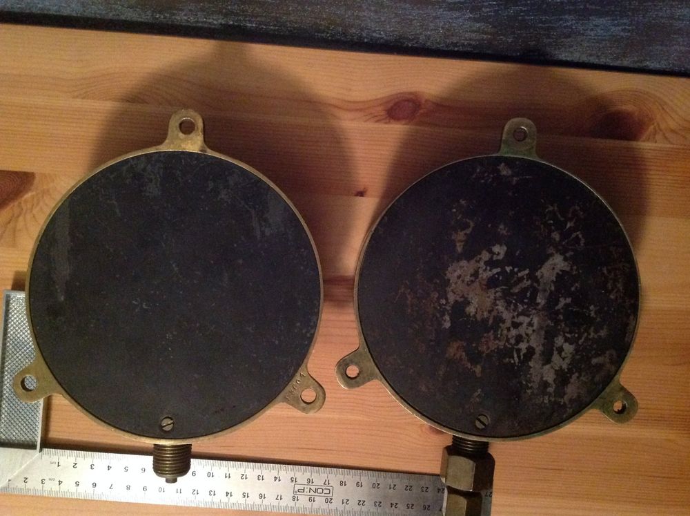 2 ancien - Antikes Manometer E. Bourdon frein westinghouse (Gebraucht ...