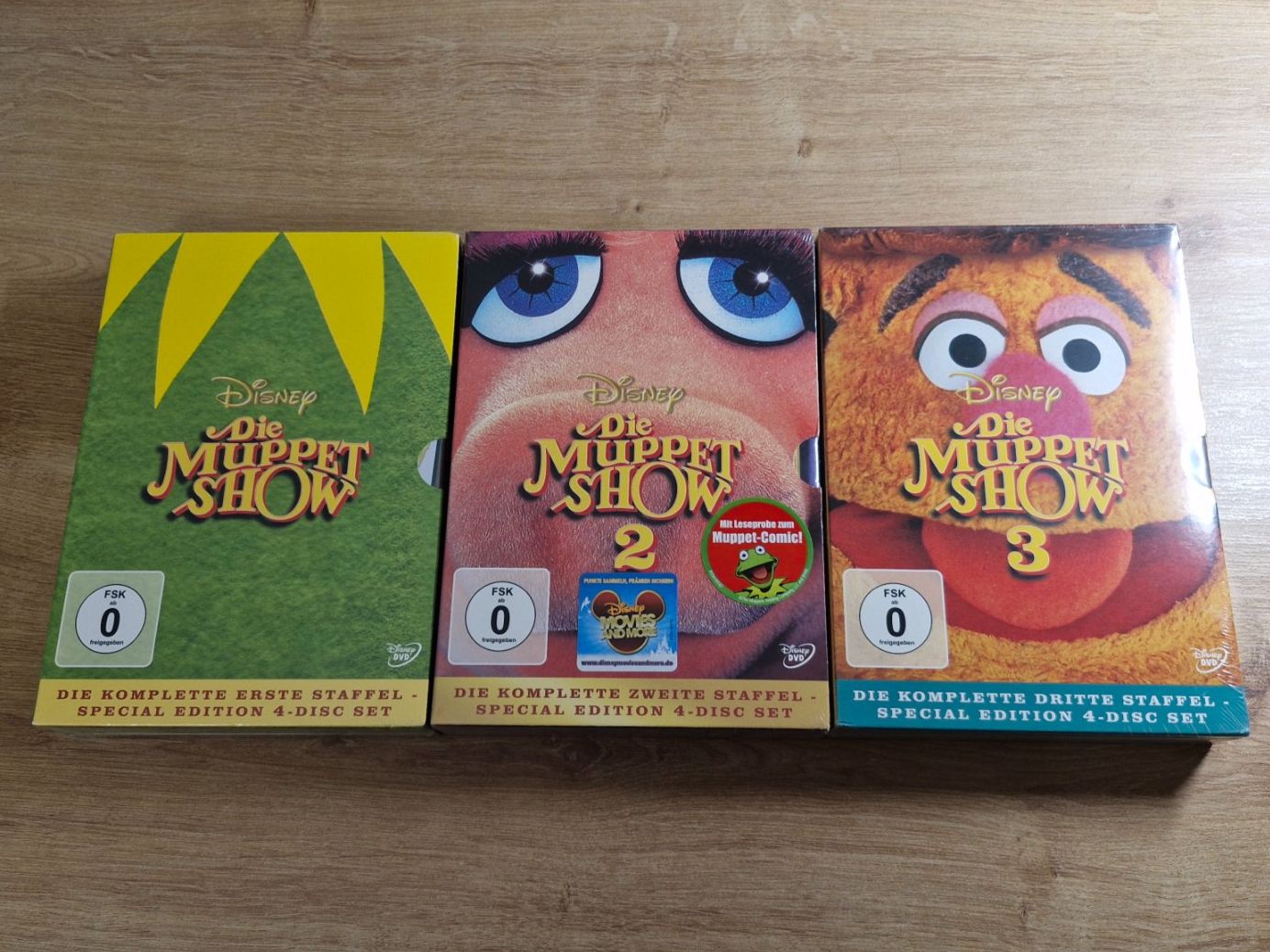Tutti i DVDs: Die Muppet Show - Staffel 1-3 NEU OVP DVD – Nuovo e nell'imballaggio originale da Pfungen venduto da Whitie
