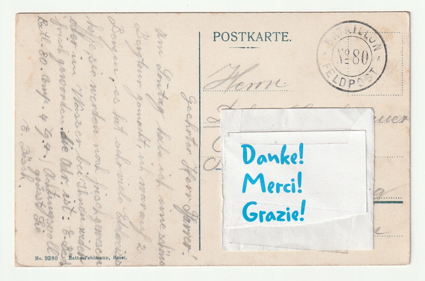 Cartoline postali: AK Averstal Innerferrera, Graubünden, Feldpost – Usato da St. Gallen venduto da Ricardo_Deals 1
