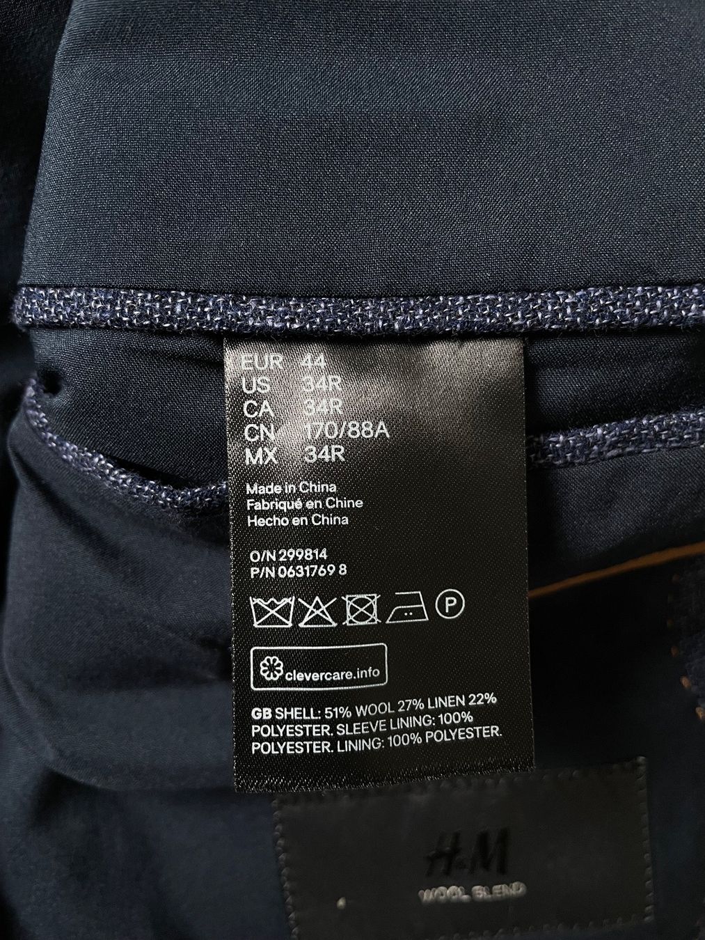H&M Completi: Anzug – Usato da Freienwil venduto da weberjoel 2