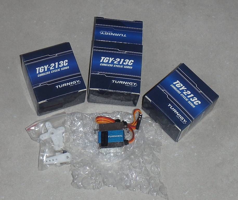 Modellismo RC: 3x TGY-213C Servo – Nuovo e nell'imballaggio originale da Udligenswil venduto da Thisu77