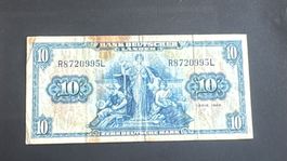 10 Mark Schein 1949, Bank Deutscher Länder  P16a