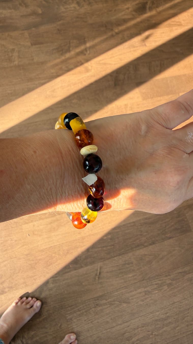 Bracciali & Braccialetti: Bernstein Armband, Bernsteine, unisex – Nuovo e nell'imballaggio originale da Ebikon venduto da Leonidas2 2