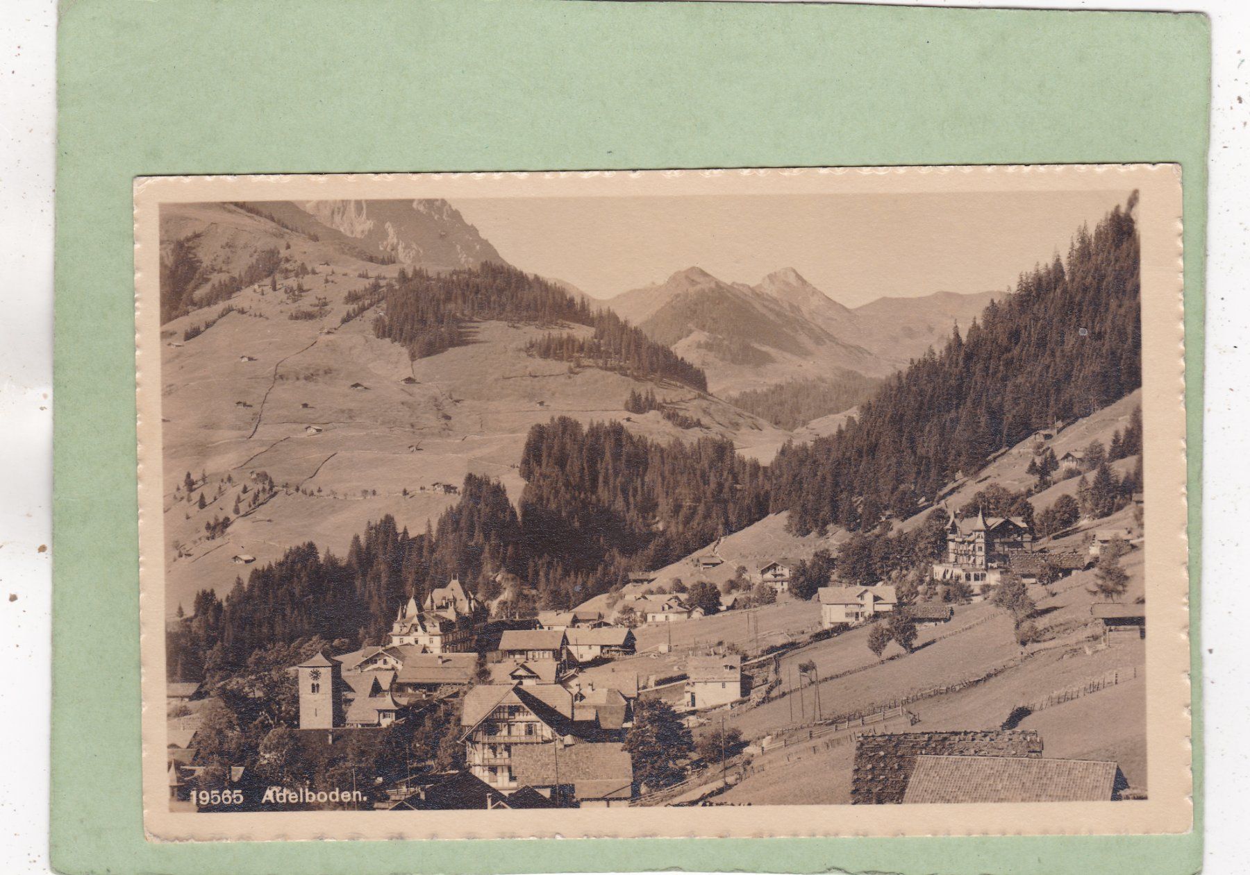 Ansichtskarten: Adelboden 1918 – Gebraucht aus Herisau von Lisegrat2008