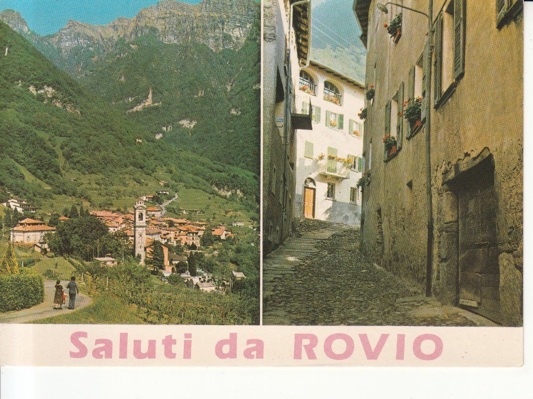 Cartoline postali: Rovio 1981 – Usato da Bürglen TG venduto da StampGraf
