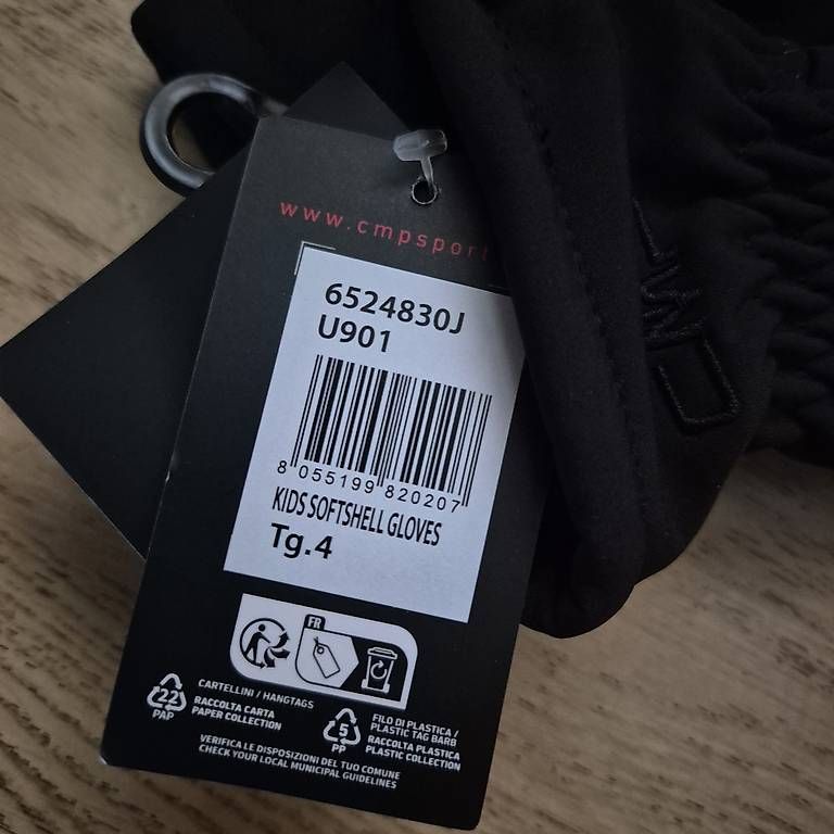 Gants: CMP Kinderhandschuhe,  Gr. 4 (Softshell/ Fleece) – D'occasion à Bremgarten AG par wellea 2