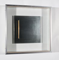 Spiegelobjekt von Christian Megert, 1969 signiert