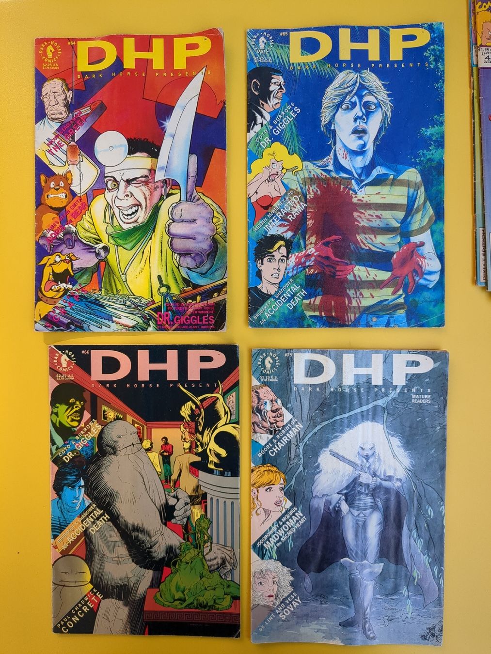 Fumetti: 4 DHP Comics Dark Horse Presents Kult Comics 90er – Usato da Richterswil venduto da dan_c6pz