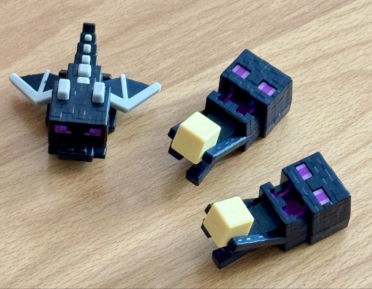 Statuette: Minecraft Kinder Joy Enderdrachen Enderman NEU – Nuovo e nell'imballaggio originale da Windisch venduto da _pascal_st_