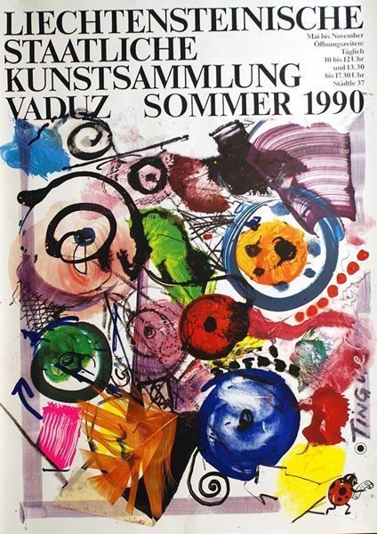 Fotografie &  Plakate: Jean Tinguely in Liechtenstein – Neu (gemäss Beschreibung) aus Bern von Vintage-Art-Poster