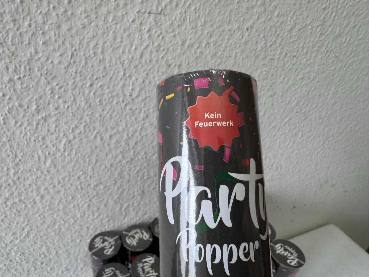 Giocattoli: Party Popper - Konfettikanonen – Nuovo e nell'imballaggio originale da Lenzburg venduto da Meister_k 4