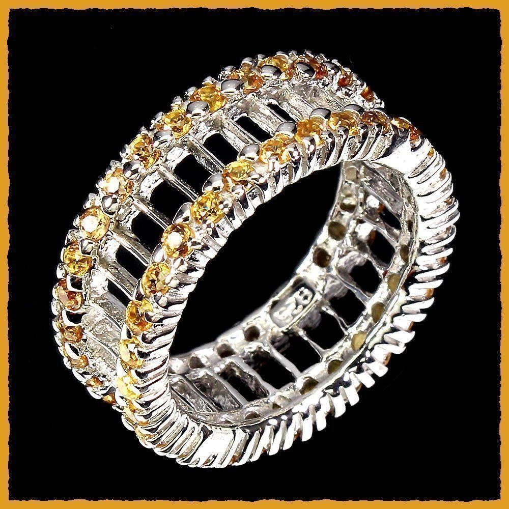 Anelli: Gelber Saphir 925 Silberring – Nuovo e nell'imballaggio originale da Oberglatt ZH venduto da Goldfee1 2