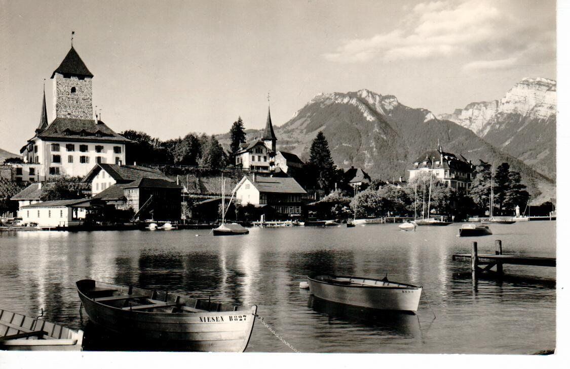 Cartes postales: Spiez am Thunersee – D'occasion à Wolhusen par Curver9