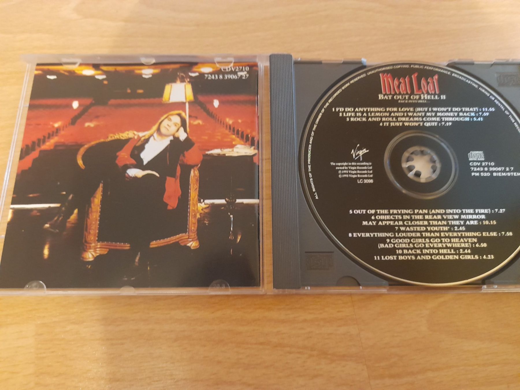 CD: CD Meat Loaf - Bat Out Of Hell II – Usato da Lustmühle venduto da chevi03 1